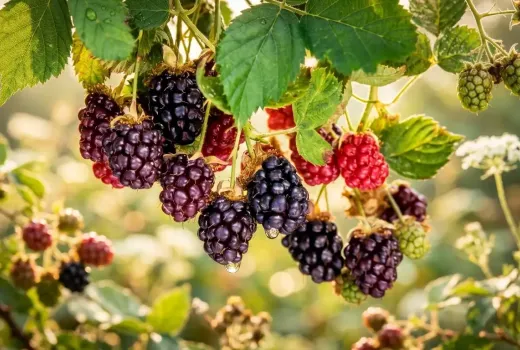 Malinočernice ‘Loganberry’ a ‘Boysenberry’ – príbeh, porovnanie a pestovanie